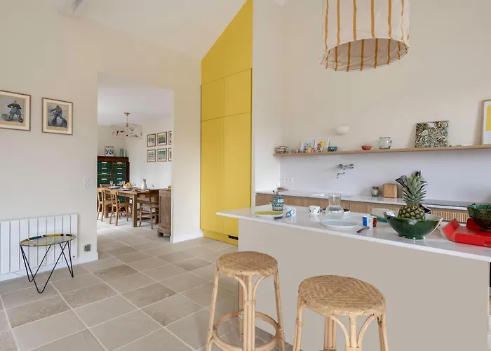 בית נופש Maison Familiale Pour 7 Entre Plage Et Marais *