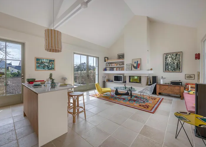 בית נופש Maison Familiale Pour 7 Entre Plage Et Marais בטז-סור-מר