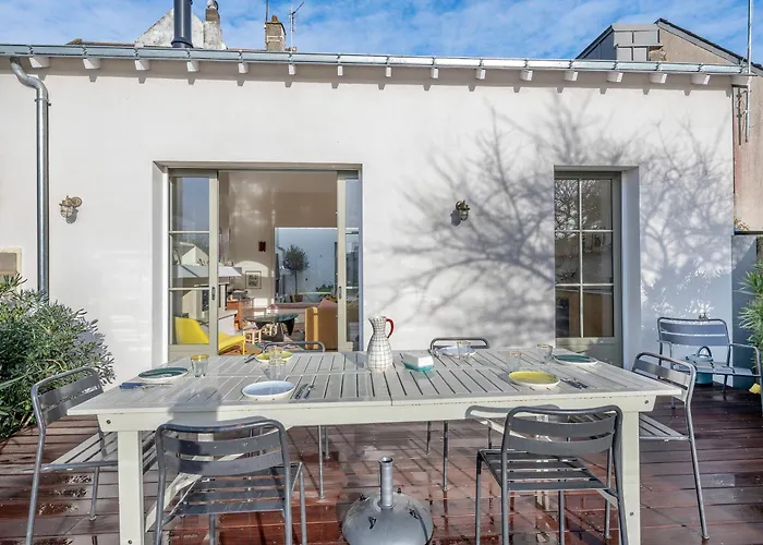 Maison Familiale Pour 7 Entre Plage Et Marais בית נופש בטז-סור-מר